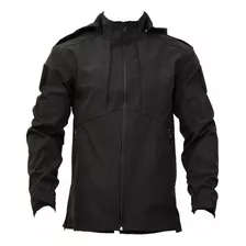 Campera Softshell Táctica Negra Impermeable Polar Alcatraz