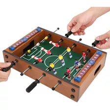 Mini Metegol De Mesa Niños Table Football De Madera En Caja