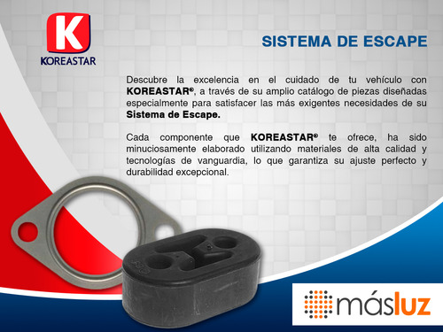 1- Soporte Goma Escape Para Kia Sportage 2015/2020 Koreastar Foto 4