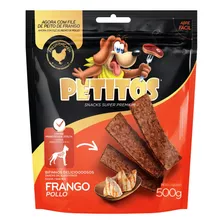 Petisco Bifinho Sabor Frango Super Premium Petitos 500g Pet