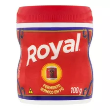 Kit 10 Fermento Em Pó Royal Pote 100g