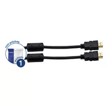 Kit 3 Cabo Hdmi 25 Metros Com Filtro Banhado Ouro Storm