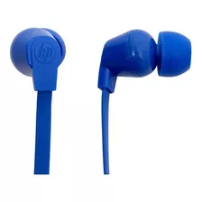 Fone De Ouvido Intra Auricular H100 Azul Hp