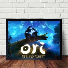 Quadro Poster Decorativo Game Ori The Blind Forest A3