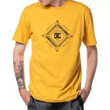 Camiseta Dc Shoes Classic Masculino - Amarelo