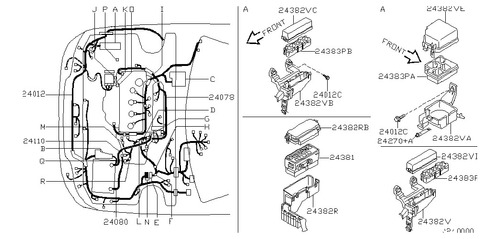 Bloque Holder Enlace Fusible Nissan Almera/ Sentra 2000-2002 Foto 5