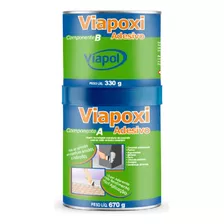 Adesivo Cola P/ Ferro Concreto - Viapoxi Adesivo Viapol 1kg