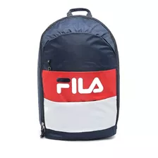 Mochila Fila Marino Blanco Rojo