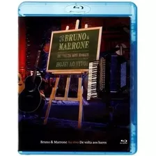 Blu-ray Bruno & Marrone - De Volta Aos Bares