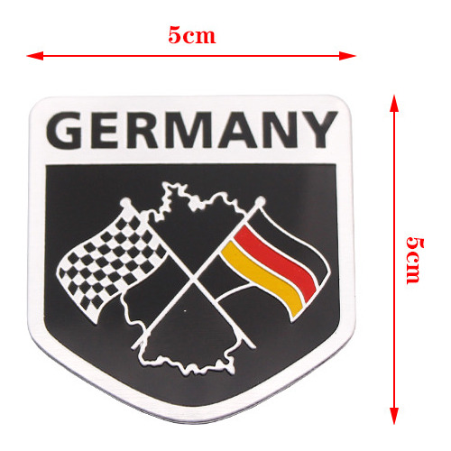 2 Emblemas Para Audi A4 Sline Jetta Rline Motorsport Germany Foto 2