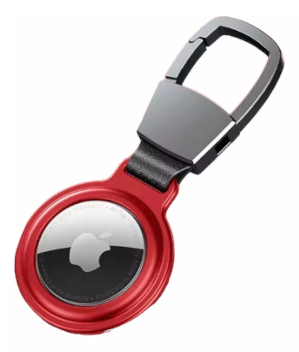 Capa Magnética Protetora Para Apple Airtag Com Chaveiro