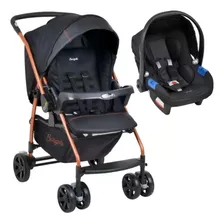 Conjunto Carrinho E Bebê Conforto Travel S Riok Burigotto