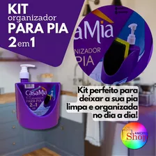 Kit Organizador Para Pia 2 Em 1