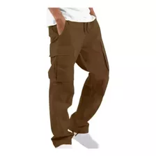 Pantalones Cargo Para Exteriores Z Corte Recto Para Hombre