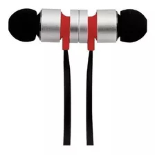 Audifonos Con Microfono Getttech Soft Mi-1220r, Plata/rojo Color Rojo