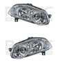 Par Juego Faros Fiat Panda 2011 - 2013 Depo Sxc