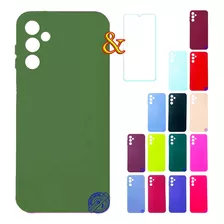 Funda Protector Para Samsung Galaxy A25 Silicon Case + Vidri