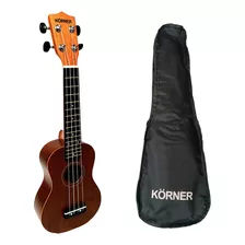 Ukelele Soprano Korner Sapele Ukr-20 + Funda