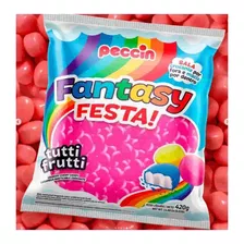 Bala Rosa Mastigável Fantasy Festa Peccin 420g