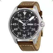 Relógio Hamilton Khaki Aviation Pilot Black Watch H64611535