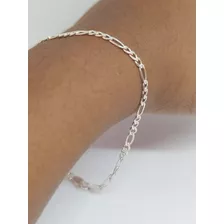 Pulseira Prata 925 - Prata Masculino - Modelo 3x1