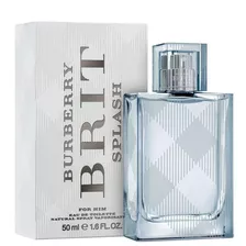 Perfume Burberry Brit Splash Para Hombre 50 Ml - Selo Adipec