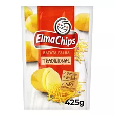 Batata Palha Tradicional Sem Glúten 425g Elma Chips