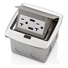 Enchufe Inteligente Marca Leviton 2 Tomas/2 Usb/gris