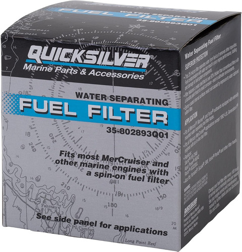 Filtro Combustível Mercruiser Quicksilver 802893q01