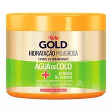 Creme Hidratação Profunda Niely Gold Água De Coco 430g