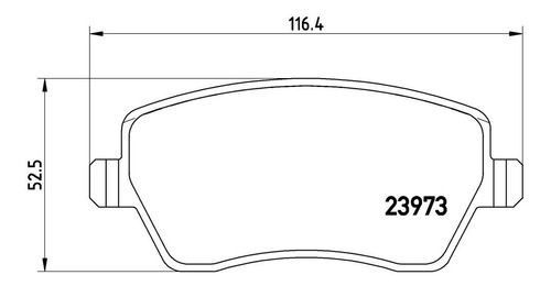 Balatas Brembo Renault Clio Iii Br0/1 1.6 2006-2019 Lm Del Foto 2