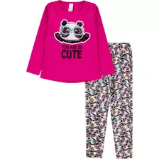 Kit 6 Conjuntos Infantil Menina Meia Estação Roupa Inverno