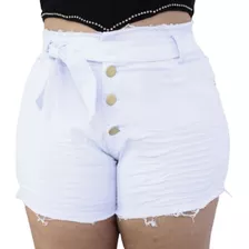 Shorts Jeans Feminino Plus Size Com Lycra 46 Ao 54