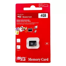 Memoria Micro Sd 4gb