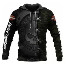 Sudadera Con Capucha Harley-davidson 577h Para Amantes De La