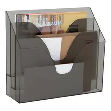 Organizador Triplo Office Fume Selado Horizontal Vertical