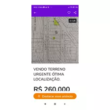 Terreno 240 M2 Ótima Localização 