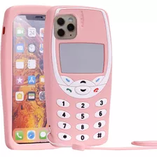 Funda Rosa Para iPhone 11 Pro Max Diseno Telefono Movil