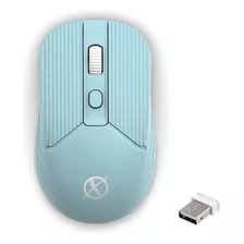 Mouse Inalámbrico Recargable Xinua M2 Celeste