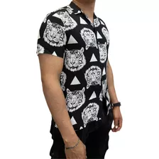 Camisa De Hombre Manga Corta Diseños Premium 