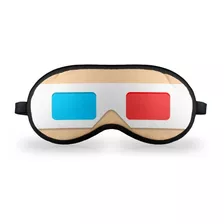 Máscara De Dormir - Óculos 3d Geek