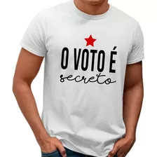 Camiseta Feminina Masculina Lula Presidente 2022 Pt Brasil