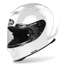 Cascos Para Moto Airoh Original Spark Color Blanco