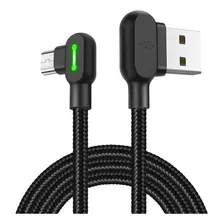 Cable Micro Usb Largo Gamer Carga Rápida 3m