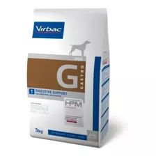 Alimento Virbac Veterinary Hpm Gastro Diggestive Support Para Perro Todos Los Tamaños Sabor Mix En Bolsa De 3kg