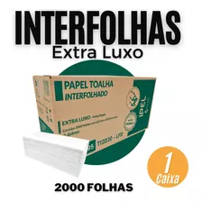 Papel Toalha Interfolha Extra Luxo Folha Dupla C/2000 Ipel