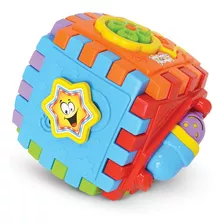 Brinquedo Bebê + 6 Meses Colorido Smart Cube Didático