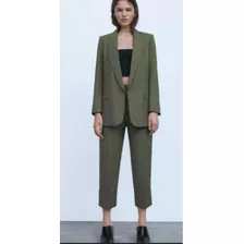 Traje Zara Blazer Y Pantalón