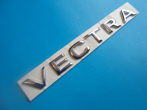 Emblema Vectra Chevrolet Letras Foto 3