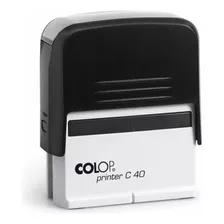 Sello Automatico Colop Printer Compact 40 + Goma Sin Cargo